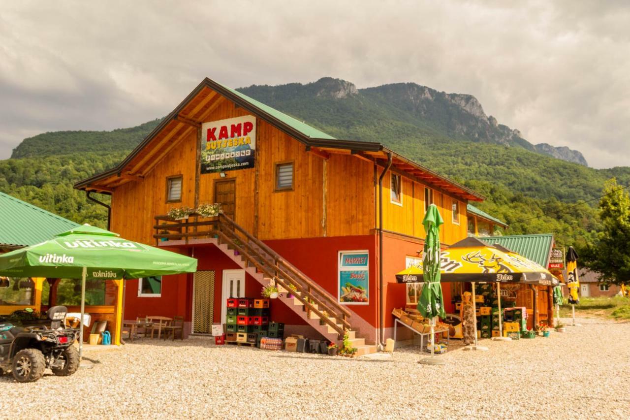 Camp Sutjeska Hotel Tjentiste Exterior photo